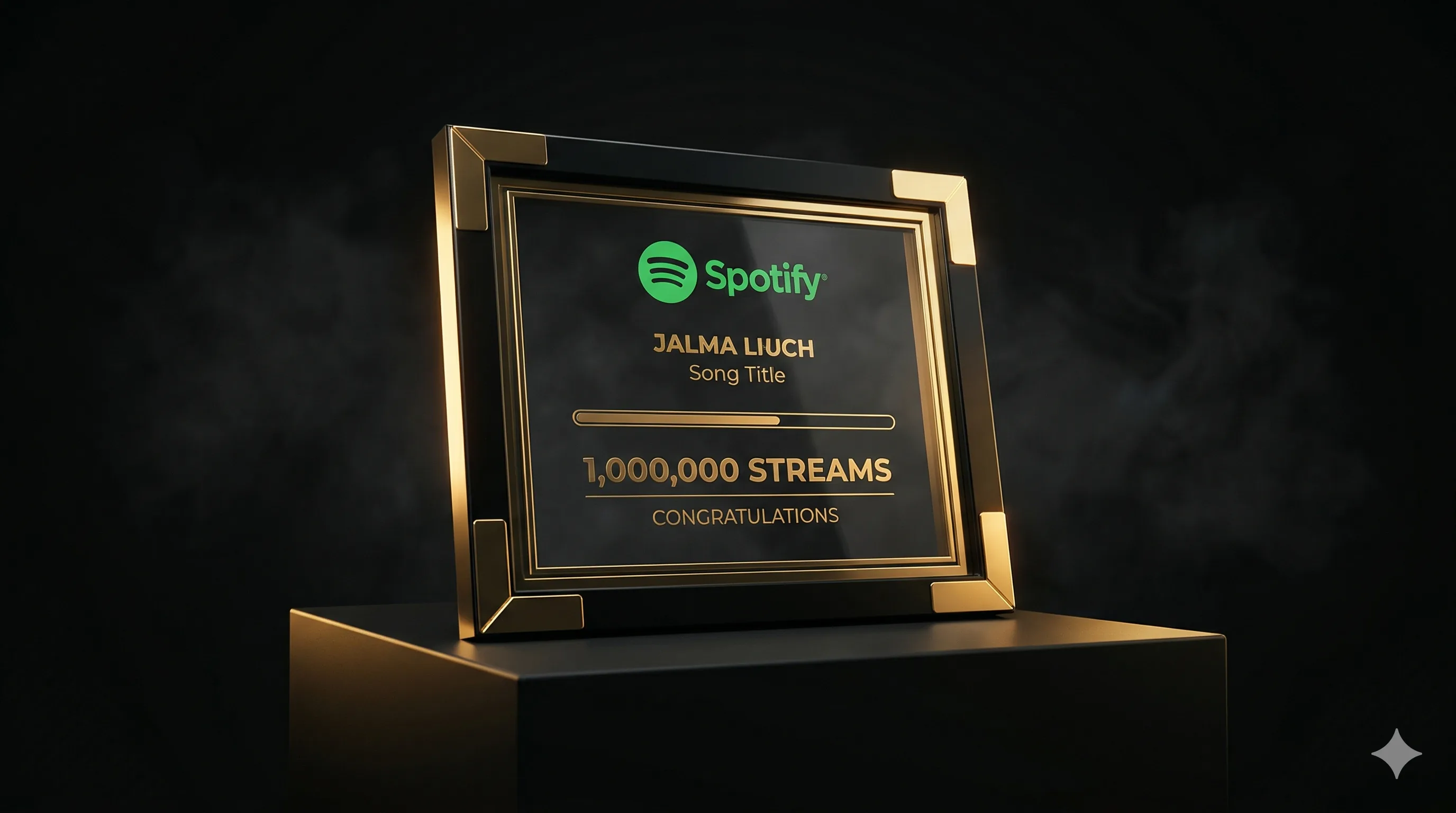 Cadre Spotify Personnalisé