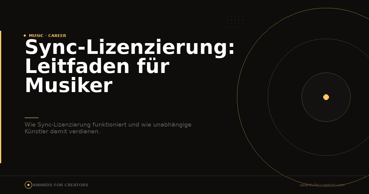 Sync-Lizenzierung: Leitfaden für Musiker