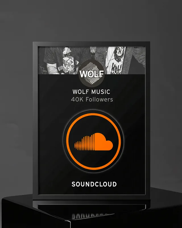 SoundCloud Award front view — Awards For Creators