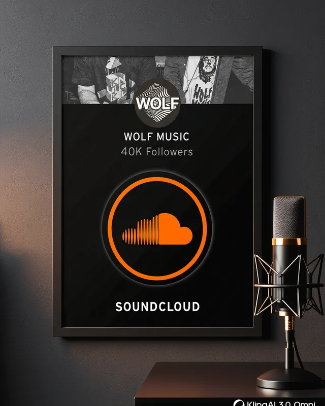 SoundCloud Award with microphone — Awards For Creators