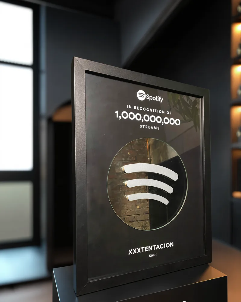 Spotify Original Award angle view — Awards For Creators