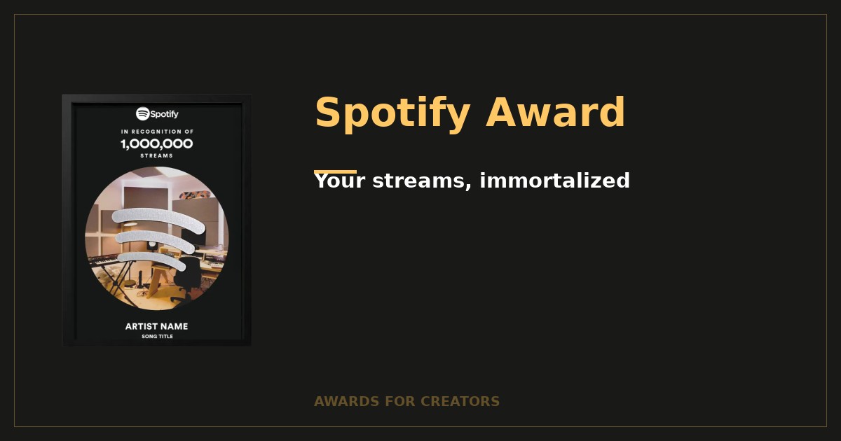Le Guide Complet des Trophées Spotify en 2026 : Programmes, Éligibilité et Alternatives pour Tout Artiste